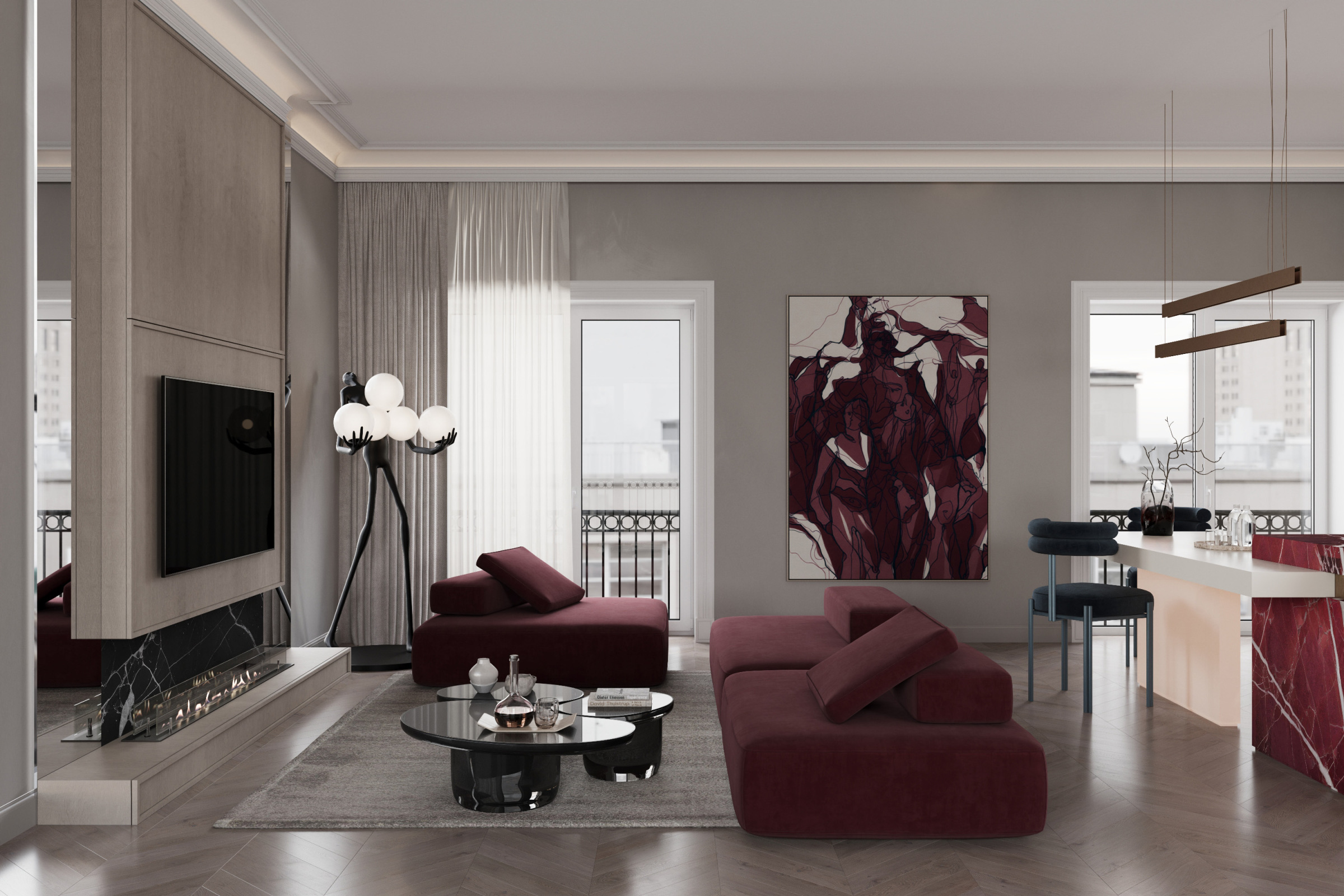 Интерьер дома в Беларуси